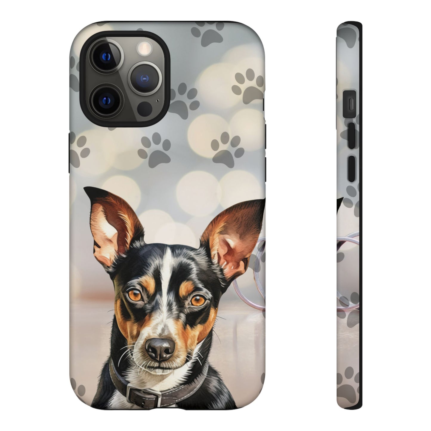 Rat Terrier by Tough Cases a (Apple iPhone, Samsung Galaxy, and Google Pixel)