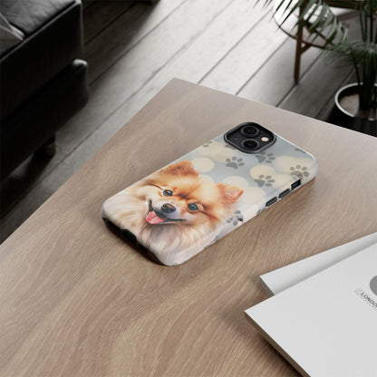Pomeranian by Tough Cases (Apple iPhone, Samsung Galaxy, and Google Pixel)