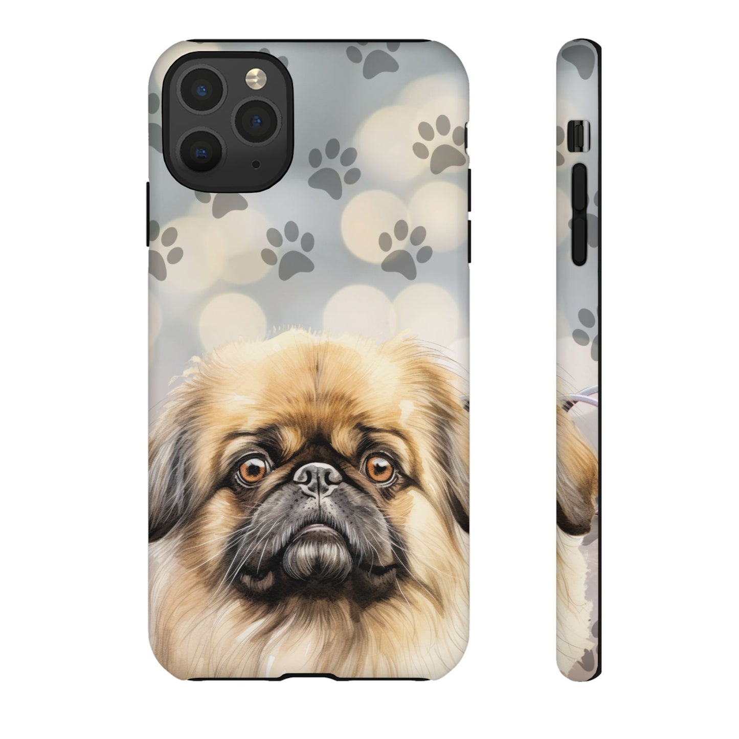 Pekingese by Tough Cases (Apple iPhone, Samsung Galaxy, and Google Pixel devices)