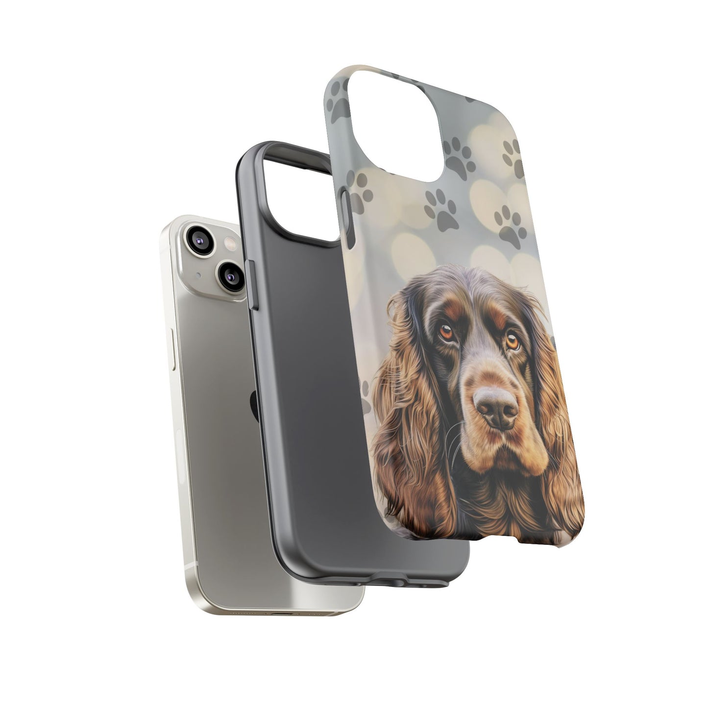 English Cocker Spaniel Phone Case by Tough Cases (Apple iPhone, Samsung Galaxy, and Google Pixel)