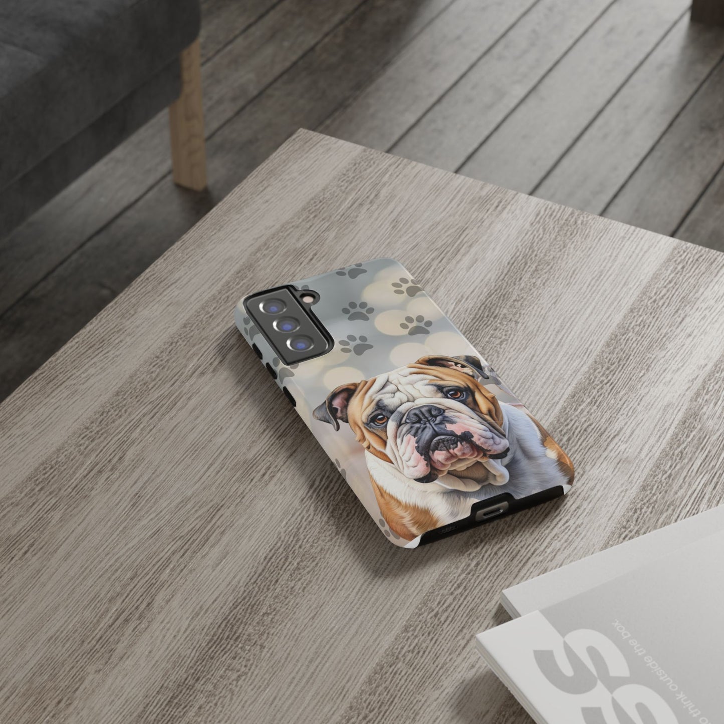 Bull Dog Phone Case by Tough Cases (Apple iPhone, Samsung Galaxy, and Google Pixel)
