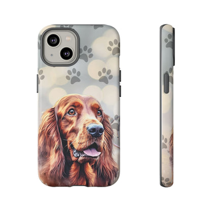 Irish Setter Phone Case by Tough Cases (Apple iPhone, Samsung Galaxy, and Google Pixel)