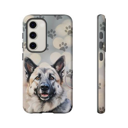 Norwegian Elkhound by Tough Cases (Apple iPhone, Samsung Galaxy, and Google Pixel)