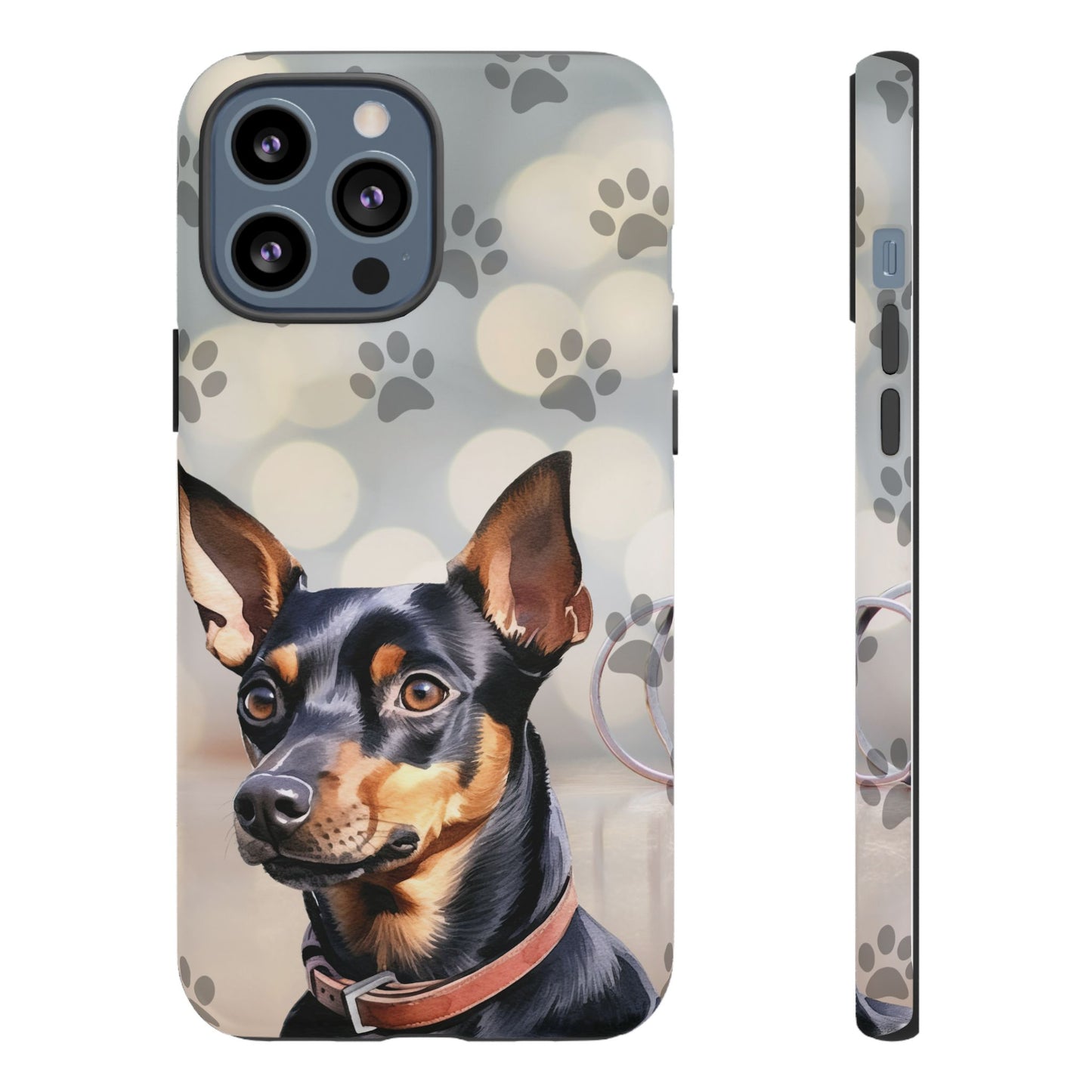 Miniature Pinscher by Tough Cases (Apple iPhone, Samsung Galaxy, and Google Pixel)