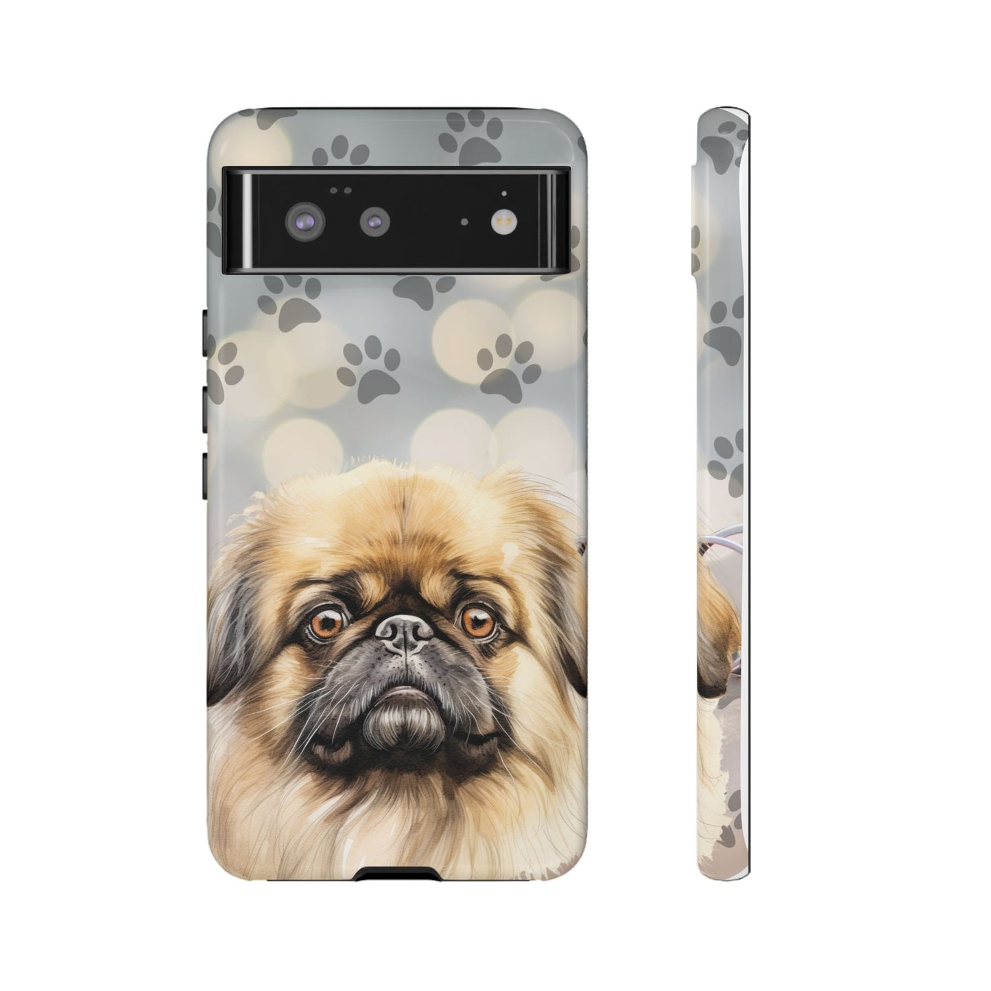 Pekingese by Tough Cases (Apple iPhone, Samsung Galaxy, and Google Pixel devices)