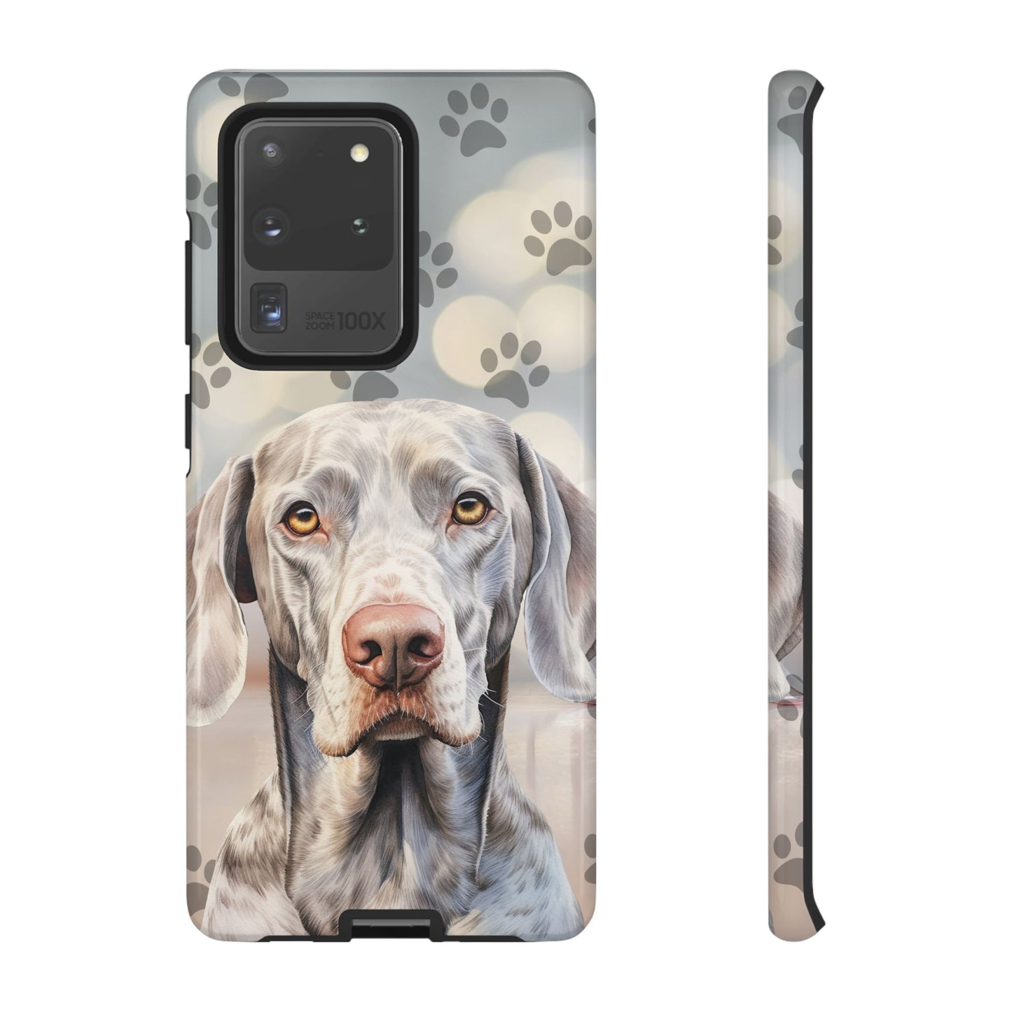 Weimaraner Phone Case by Tough Cases (Apple iPhone, Samsung Galaxy, and Google Pixel)