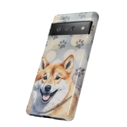 Shiba Inu Phone Case by Tough Cases (Apple iPhone, Samsung Galaxy, and Google Pixel)