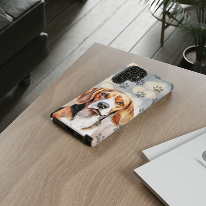 Beagle Phone Case by Tough Cases (Apple iPhone, Samsung Galaxy, and Google Pixel) Beagle