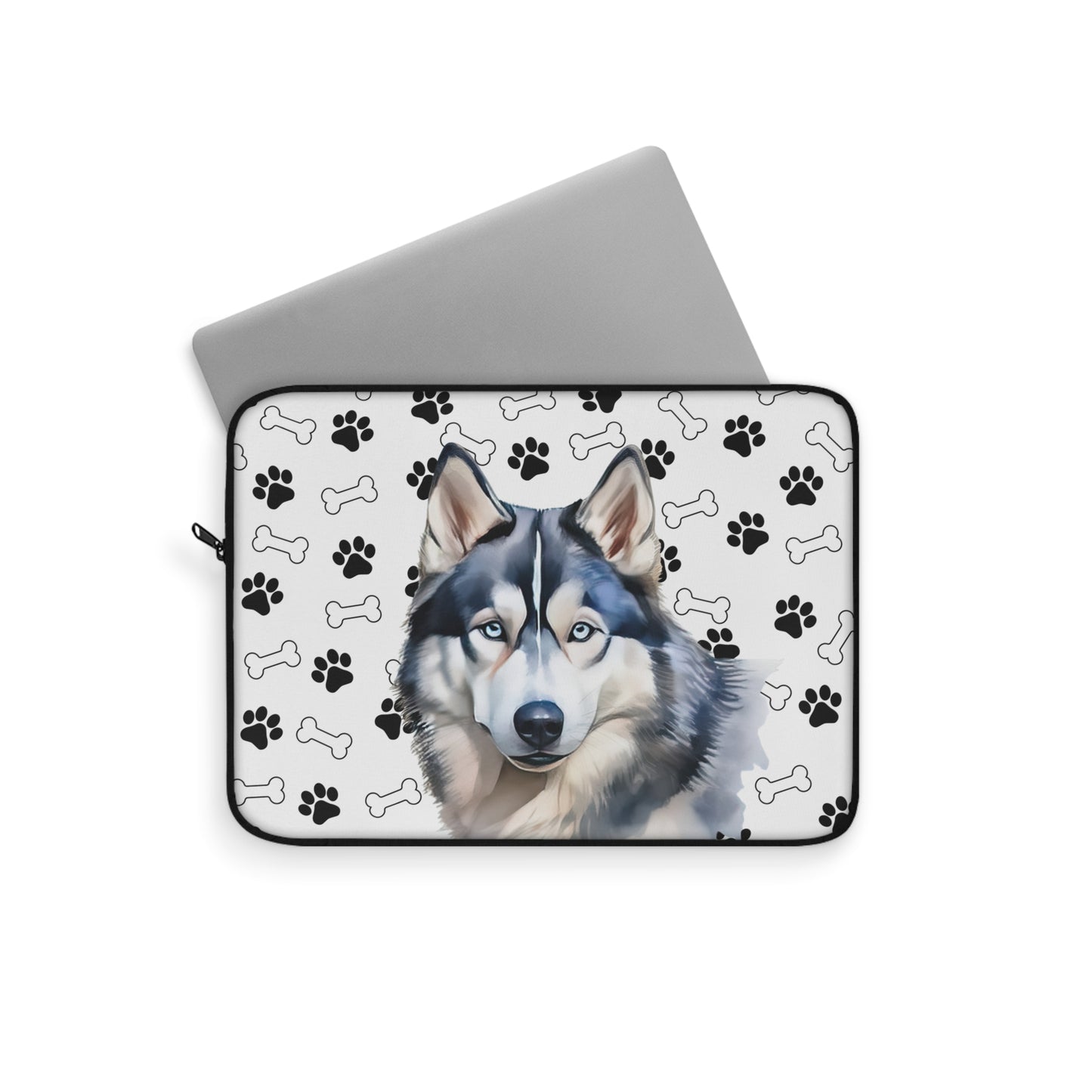 Siberian Husky Laptop Sleeve