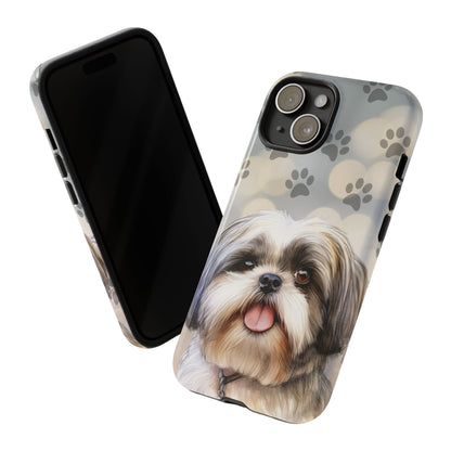 Shih Tzu iPhone 15 Case by Tough Cases (iPhone 15, Pro, Plus and Pro Max)