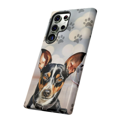 Rat Terrier by Tough Cases a (Apple iPhone, Samsung Galaxy, and Google Pixel)