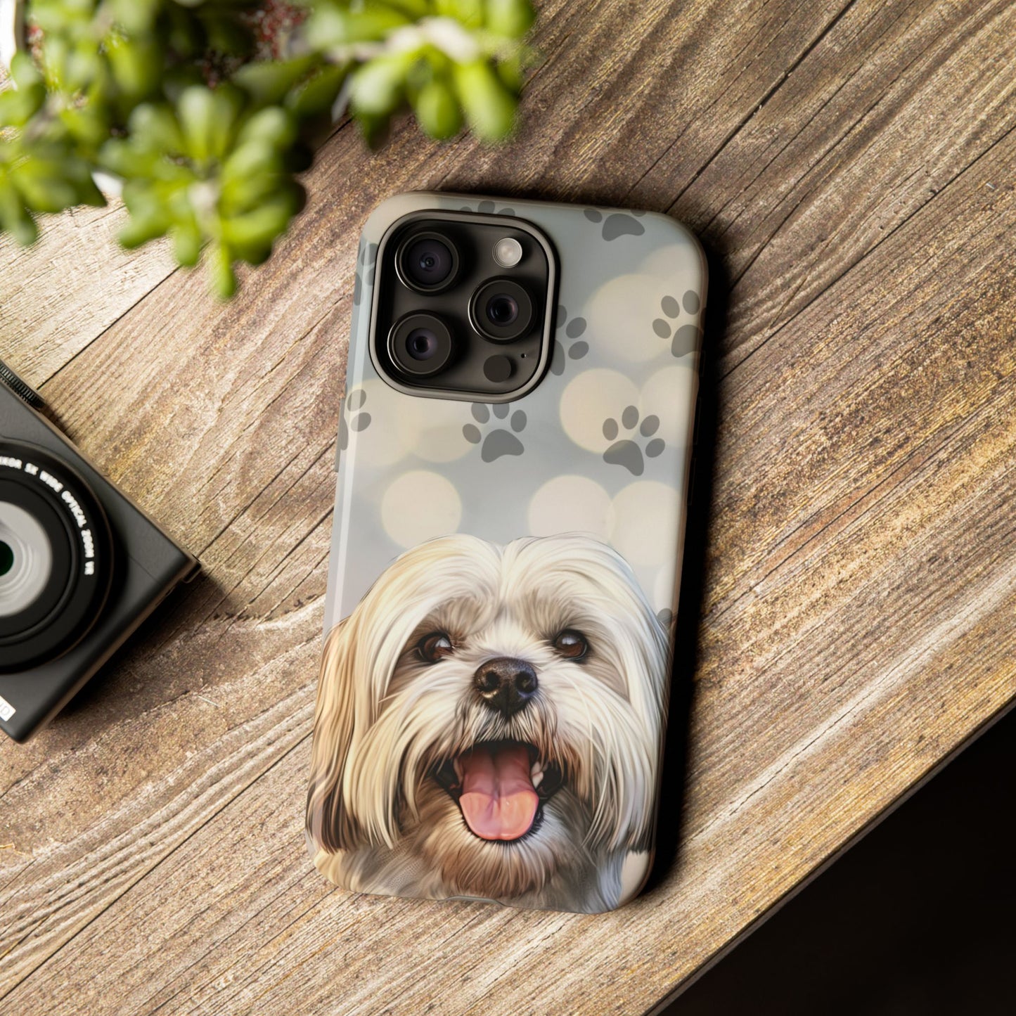 Lhasa Apso Phone Case by Tough Cases (Apple iPhone, Samsung Galaxy, and Google Pixel)