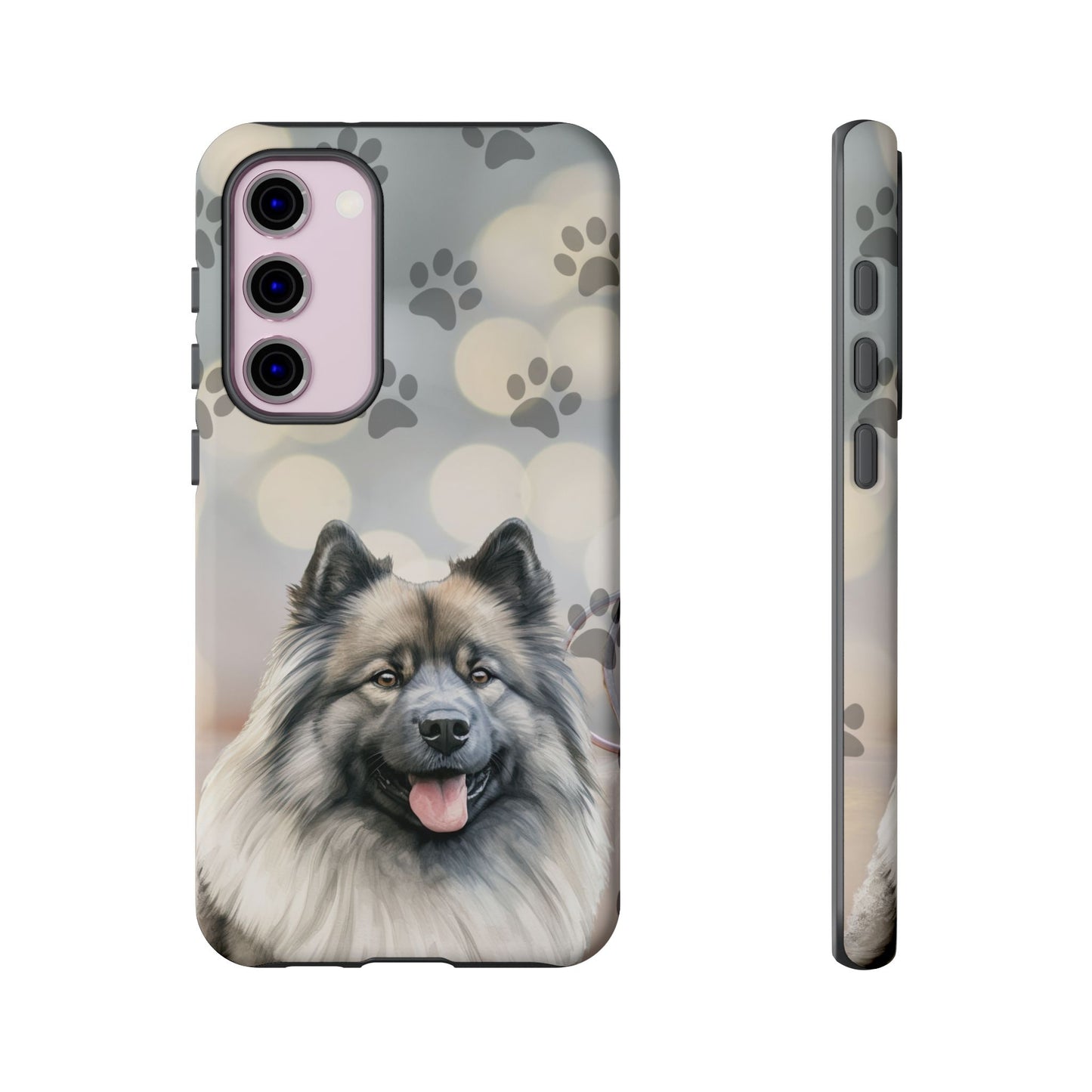 Keeshond Phone Case by Tough Cases ( Apple iPhone, Samsung Galaxy, and Google Pixel)