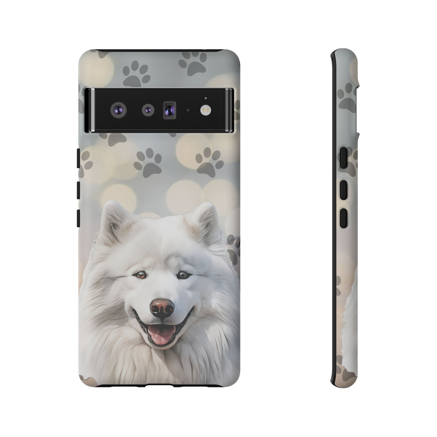 Samoyed Phone Case by Tough Cases (Apple iPhone, Samsung Galaxy, and Google Pixel)