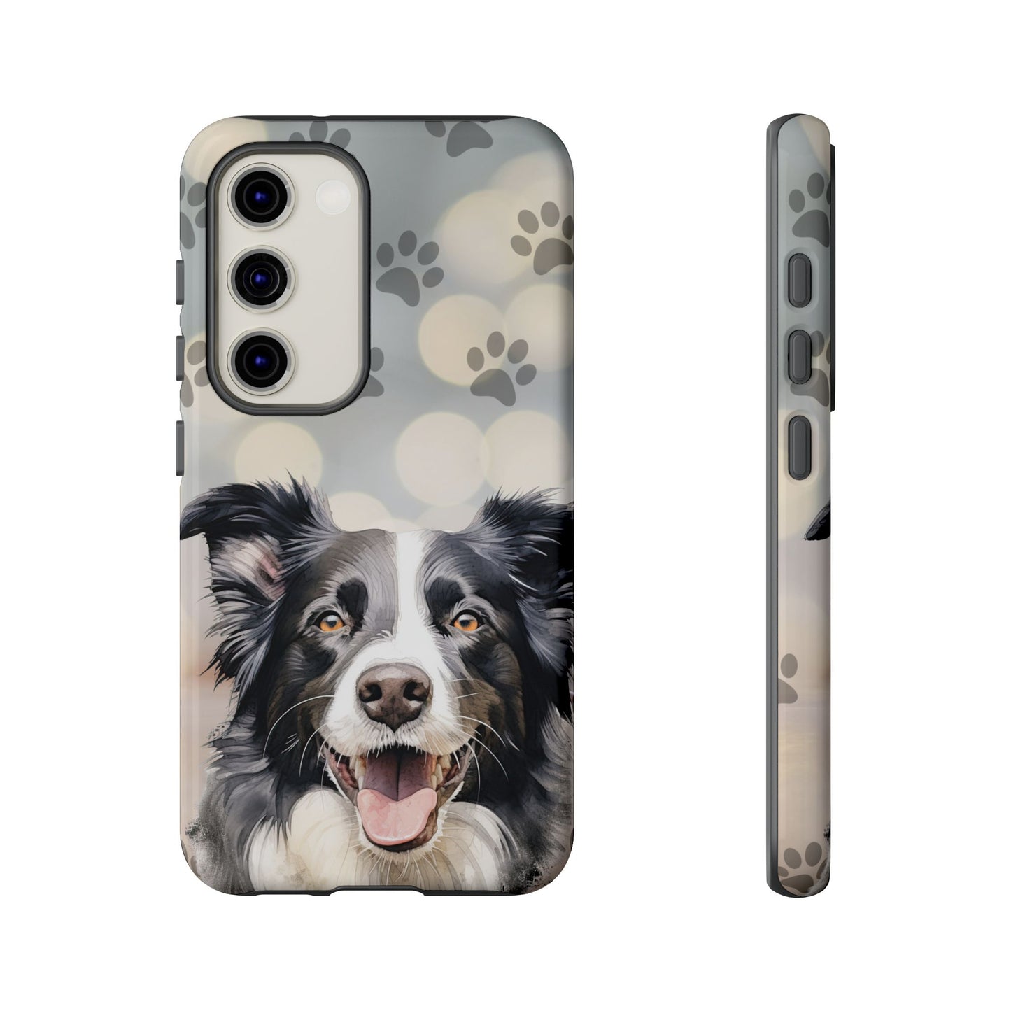 Border Collie Phone Case by Tough Cases (Apple iPhone, Samsung Galaxy, and Google Pixel)