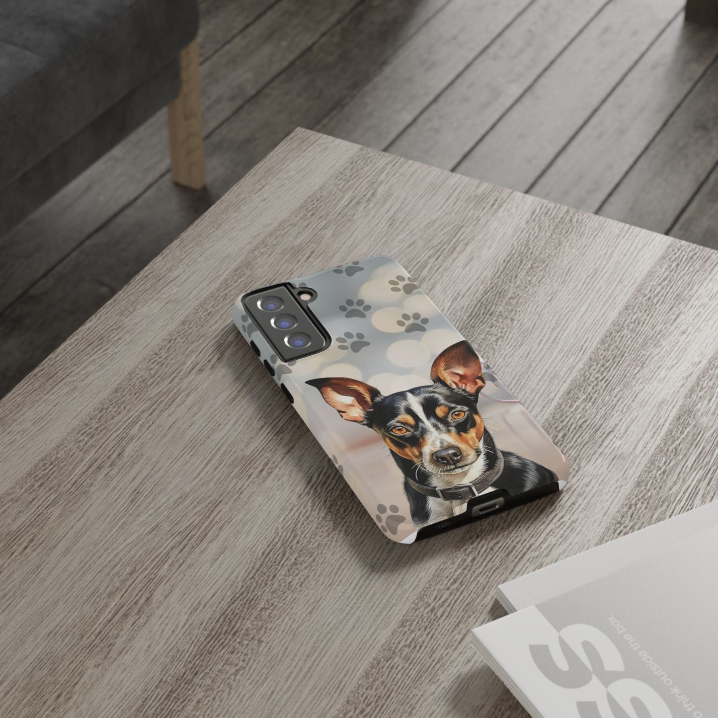 Rat Terrier by Tough Cases a (Apple iPhone, Samsung Galaxy, and Google Pixel)