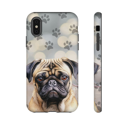Pug Phone Case by Tough Cases (Apple iPhone, Samsung Galaxy, and Google Pixel)