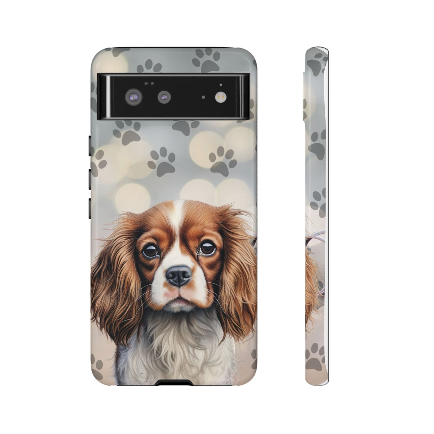 Cavalier King Charles Spaniel phone case by Tough Cases (Apple iPhone, Samsung Galaxy, and Google Pixel)