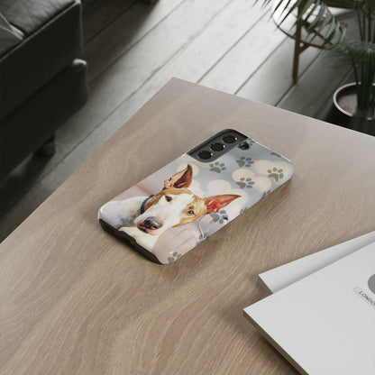 Bull Terrier Phone Case by Tough Cases (Apple iPhone, Samsung Galaxy, and Google Pixel)