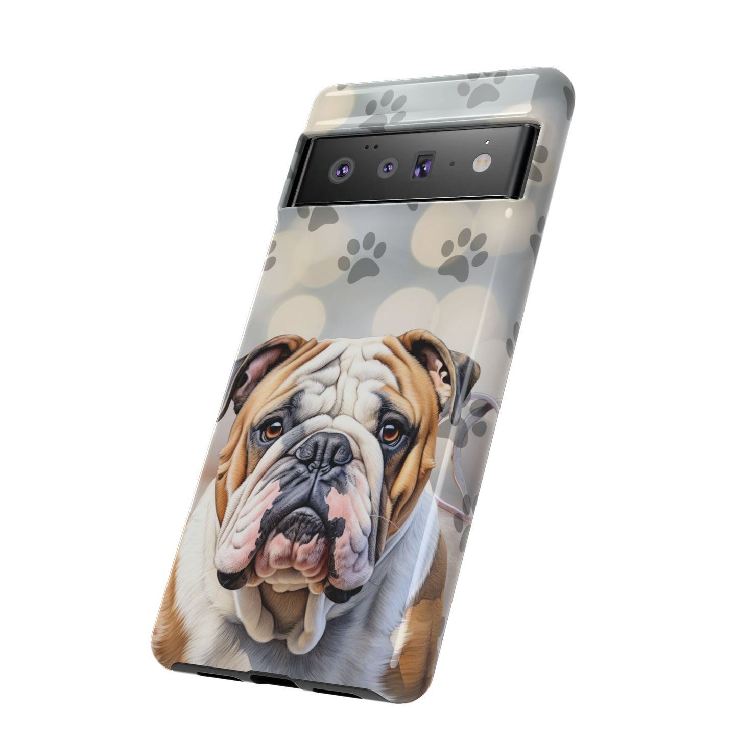 Bull Dog Phone Case by Tough Cases (Apple iPhone, Samsung Galaxy, and Google Pixel)