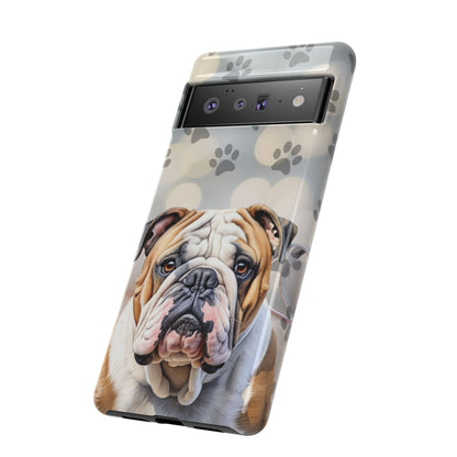 Bull Dog Phone Case by Tough Cases (Apple iPhone, Samsung Galaxy, and Google Pixel)