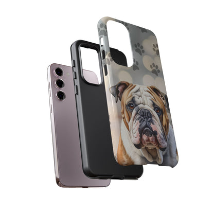 Bull Dog Phone Case by Tough Cases (Apple iPhone, Samsung Galaxy, and Google Pixel)