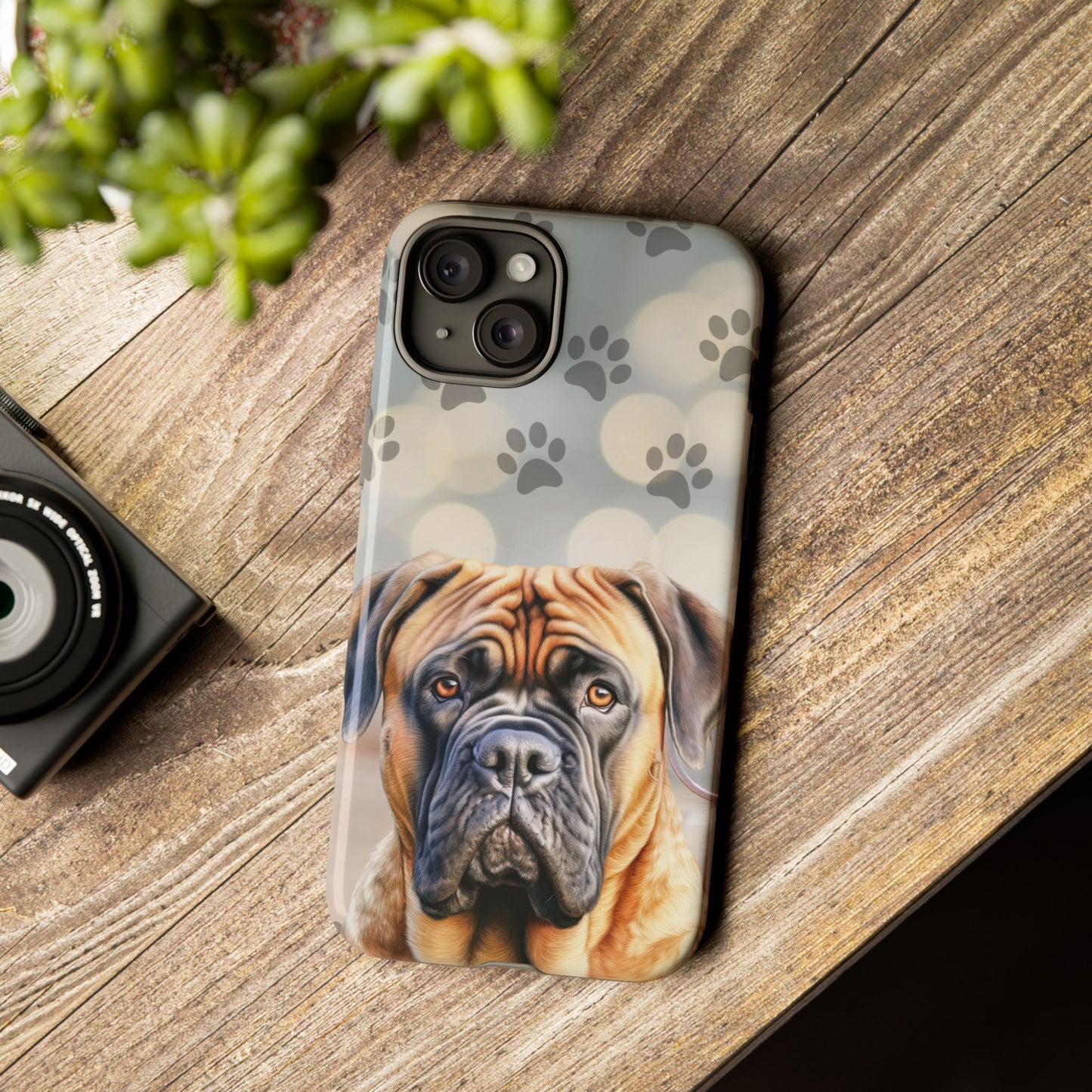 Bull Mastiff Phone Case by Tough Cases (Apple iPhone, Samsung Galaxy, and Google Pixel)