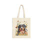 Bernese Mountain Dog Canvas Tote Bag