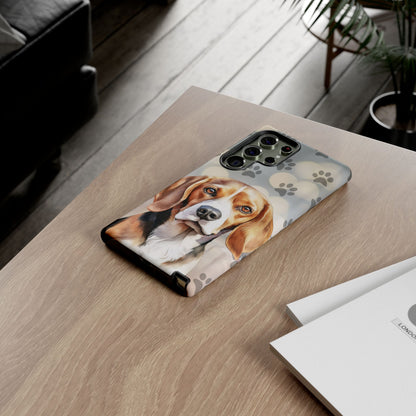Beagle Phone Case by Tough Cases (Apple iPhone, Samsung Galaxy, and Google Pixel) Beagle