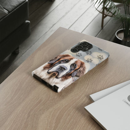 Saint Bernard by Tough Cases (Apple iPhone, Samsung Galaxy, and Google Pixel)