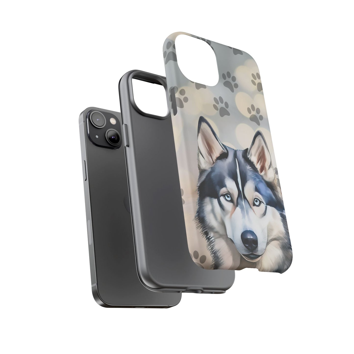 Siberian Husky Phone Cases by Tough Cases (Apple iPhone, Samsung Galaxy, and Google Pixel)