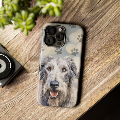 Irish Wolfhound Phone Case by Tough Cases (Apple iPhone, Samsung Galaxy, and Google Pixel)