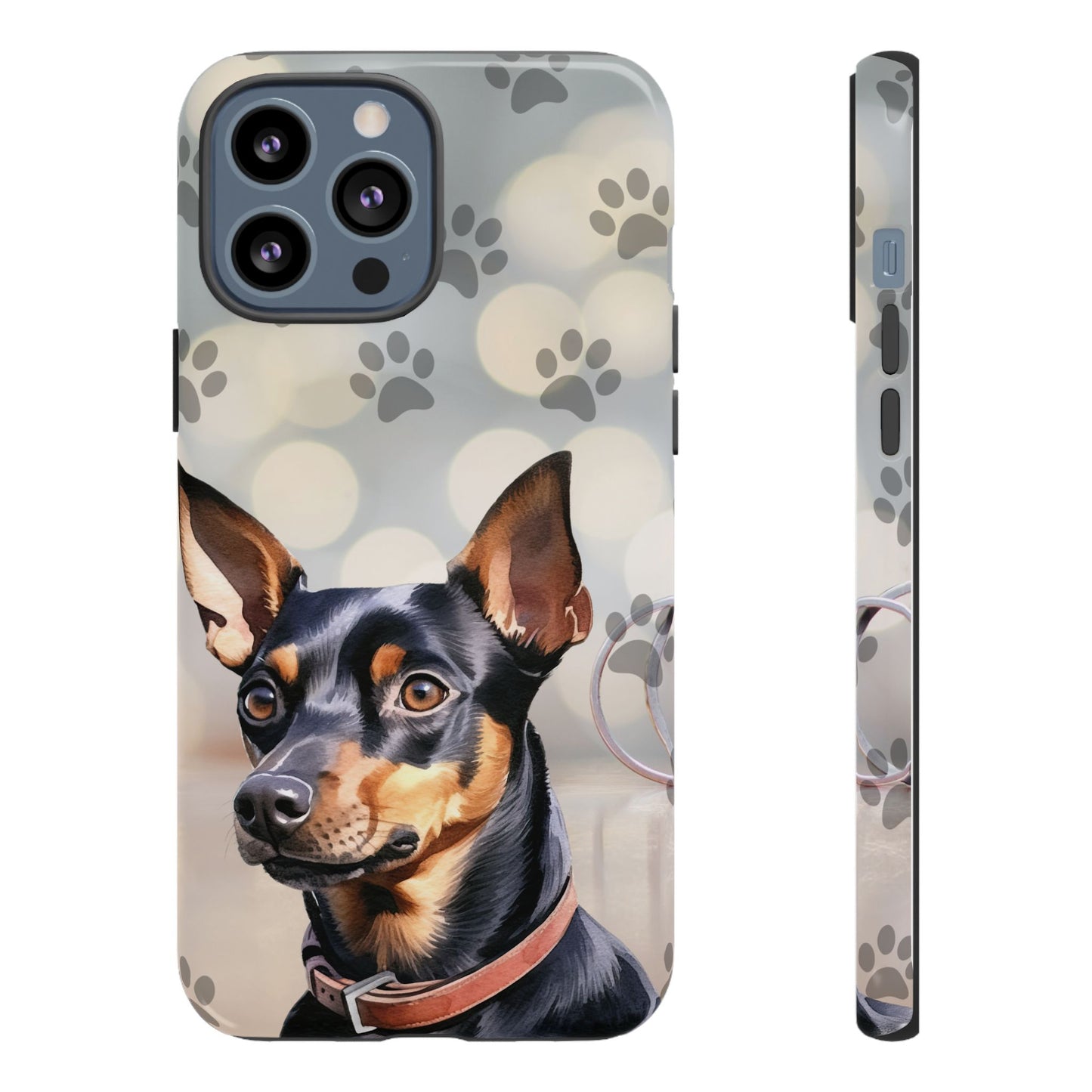 Miniature Pinscher by Tough Cases (Apple iPhone, Samsung Galaxy, and Google Pixel)