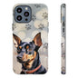 Miniature Pinscher by Tough Cases (Apple iPhone, Samsung Galaxy, and Google Pixel)