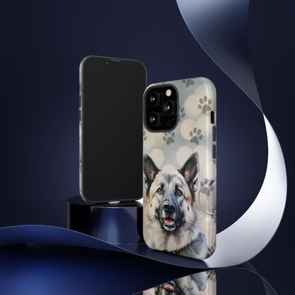 Norwegian Elkhound by Tough Cases (Apple iPhone, Samsung Galaxy, and Google Pixel)