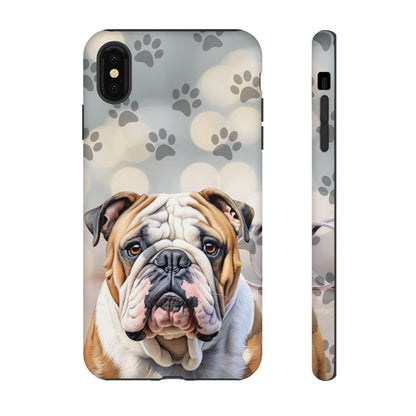 Bull Dog Phone Case by Tough Cases (Apple iPhone, Samsung Galaxy, and Google Pixel)