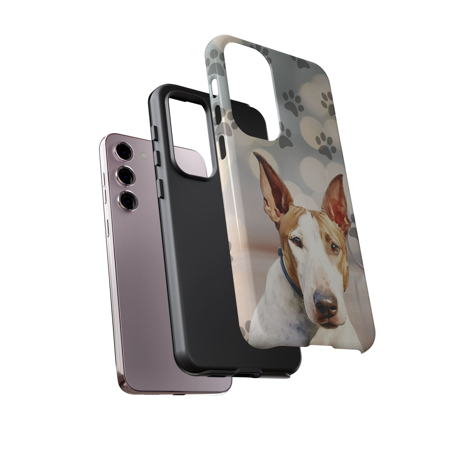Bull Terrier Phone Case by Tough Cases (Apple iPhone, Samsung Galaxy, and Google Pixel)