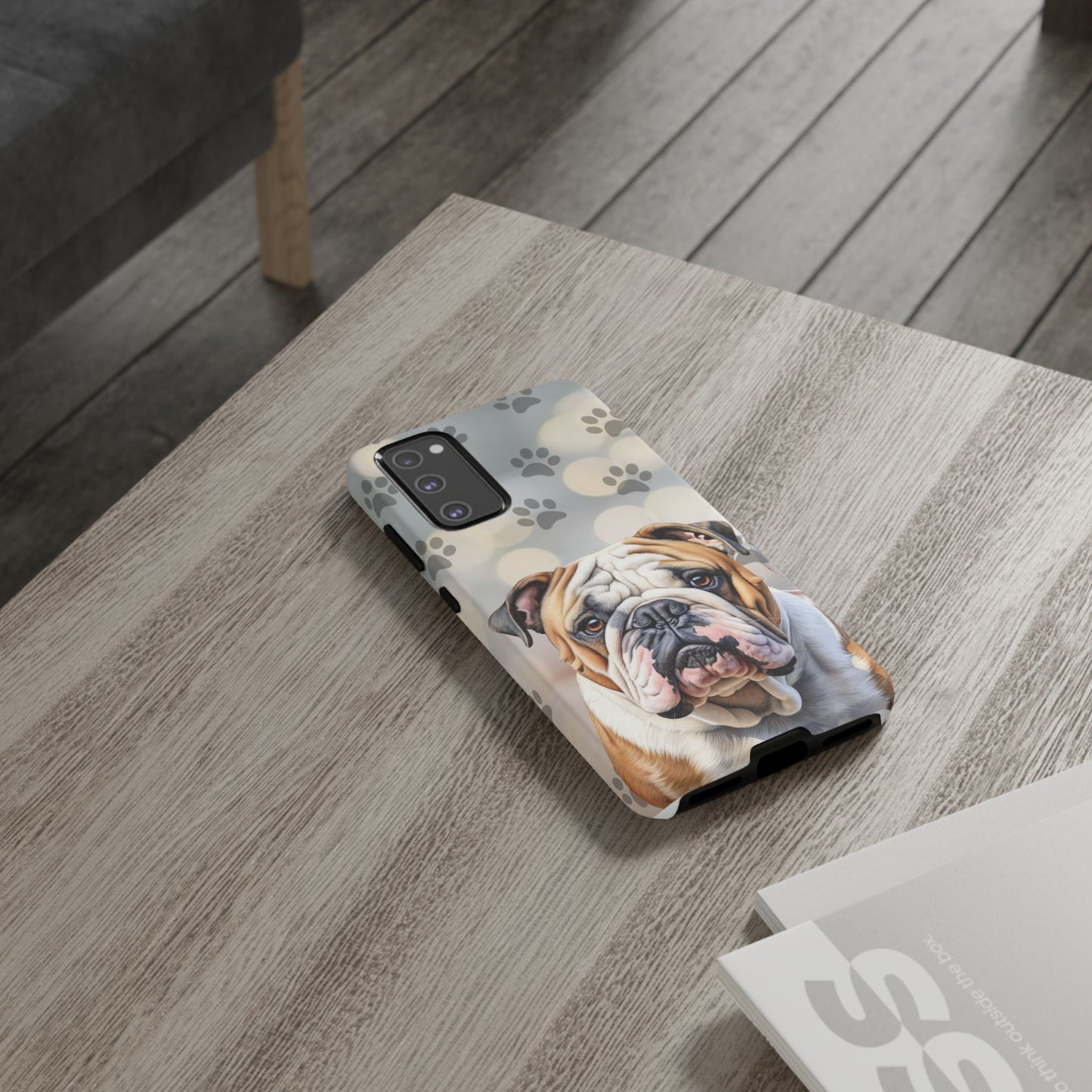Bull Dog Phone Case by Tough Cases (Apple iPhone, Samsung Galaxy, and Google Pixel)