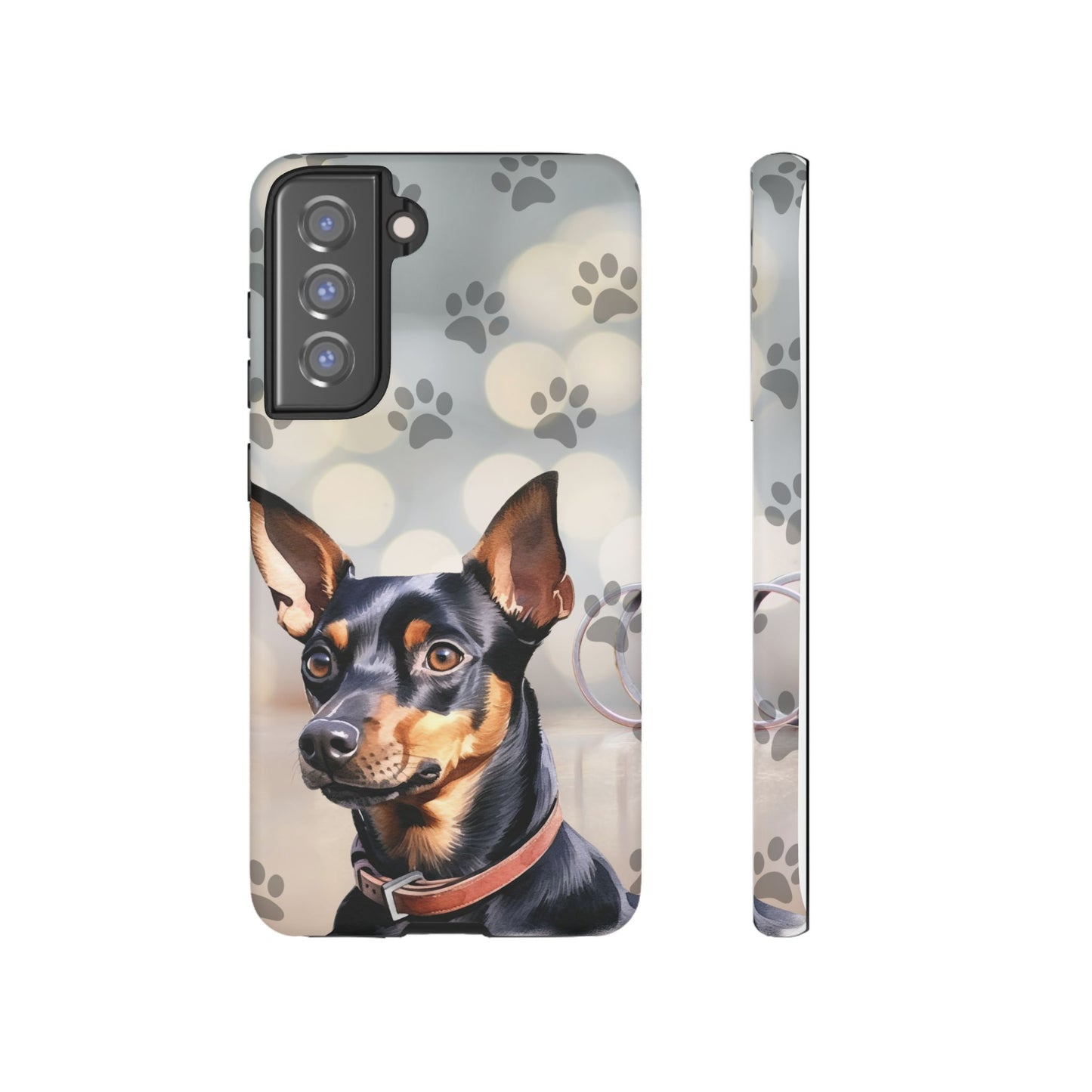 Miniature Pinscher by Tough Cases (Apple iPhone, Samsung Galaxy, and Google Pixel)