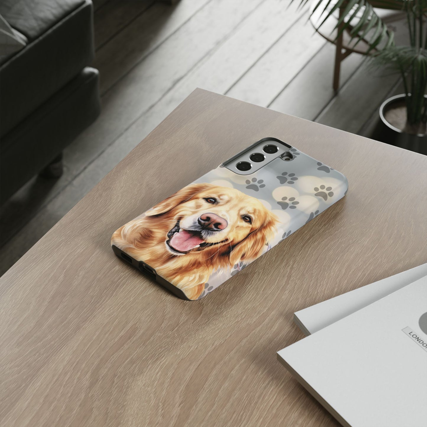 Golden Retriever Phone Case by Tough Cases (Apple iPhone, Samsung Galaxy, and Google Pixel)