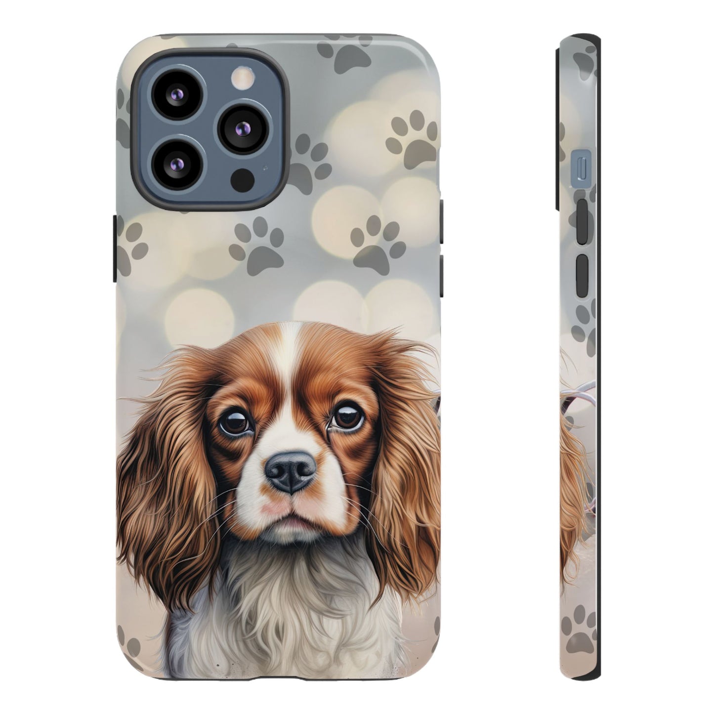 Cavalier King Charles Spaniel phone case by Tough Cases (Apple iPhone, Samsung Galaxy, and Google Pixel)