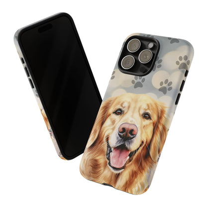 Golden Retriever Phone Case by Tough Cases (Apple iPhone, Samsung Galaxy, and Google Pixel)