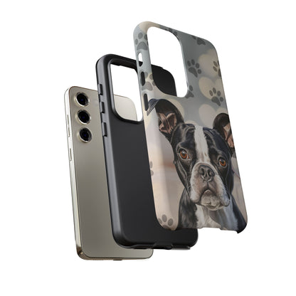 Boston Terrier Phone Case by Tough Cases (Apple iphone, Samsung galaxy, Google Pixel) Boston Terrier