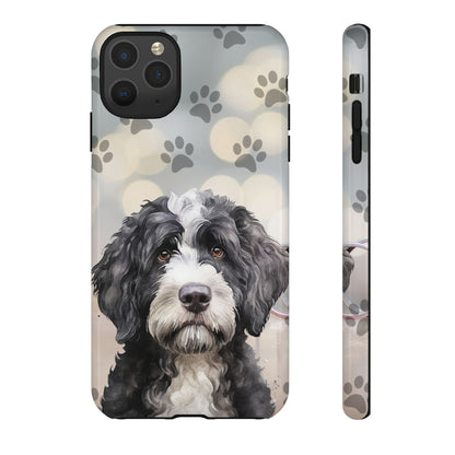 Portuguese Water Dog by Tough Cases (Apple iPhone, Samsung Galaxy, and Google Pixel)
