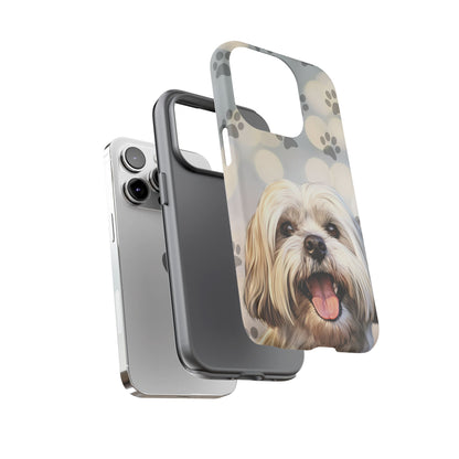 Lhasa Apso Phone Case by Tough Cases (Apple iPhone, Samsung Galaxy, and Google Pixel)