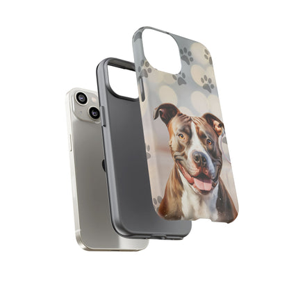 Phone Case by Tough Cases (Apple iphone, Samsung Galaxy, Google Pixel) Staffordshire Terrier