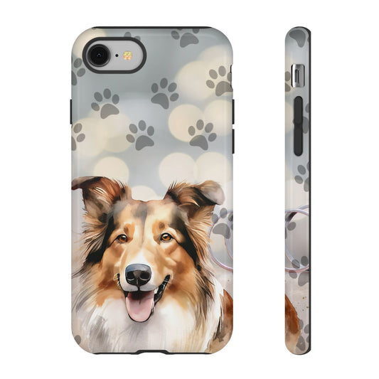 Collie Phone Case by Tough Cases (Apple iPhone, Samsung Galaxy, and Google Pixel)