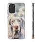 Weimaraner Phone Case by Tough Cases (Apple iPhone, Samsung Galaxy, and Google Pixel)