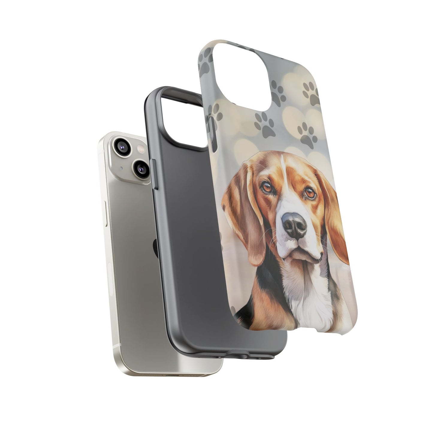 Beagle Phone Case by Tough Cases (Apple iPhone, Samsung Galaxy, and Google Pixel) Beagle
