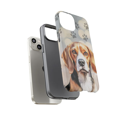Beagle Phone Case by Tough Cases (Apple iPhone, Samsung Galaxy, and Google Pixel) Beagle